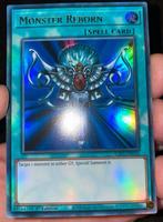 Yu-Gi-Oh! Monster Reborn RA03 1st Edition !, Hobby en Vrije tijd, Verzamelkaartspellen | Yu-gi-Oh!, Verzenden, Zo goed als nieuw