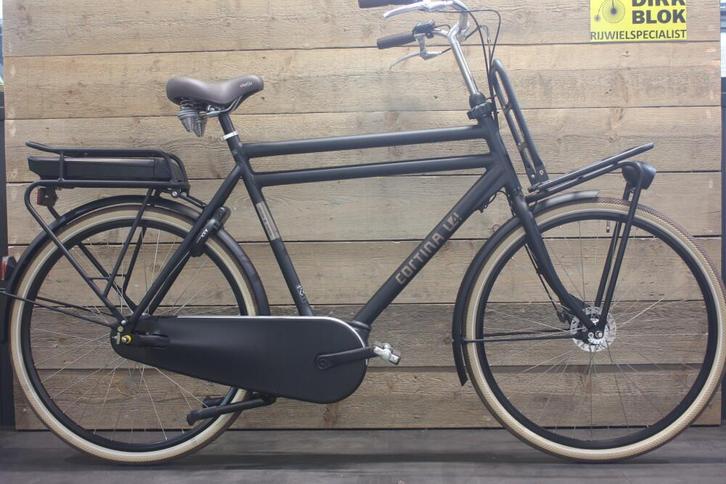 Cortina E-U4 Bosch 500 Wh Jet Black na inruil €1899, Fietsen en Brommers, Elektrische fietsen, Nieuw