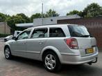 Opel Astra Wagon 1.6 Business Airco Cruise NL Auto 2007, Auto's, Voorwielaandrijving, Gebruikt, Zwart, 4 cilinders