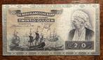 Mooie 20 gulden 1941 Emma overdruk, Postzegels en Munten, Ophalen of Verzenden, 25 gulden