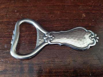 Vintage Verzilverde Gero Flesopener - Anno 1930 - beschikbaar voor biedingen