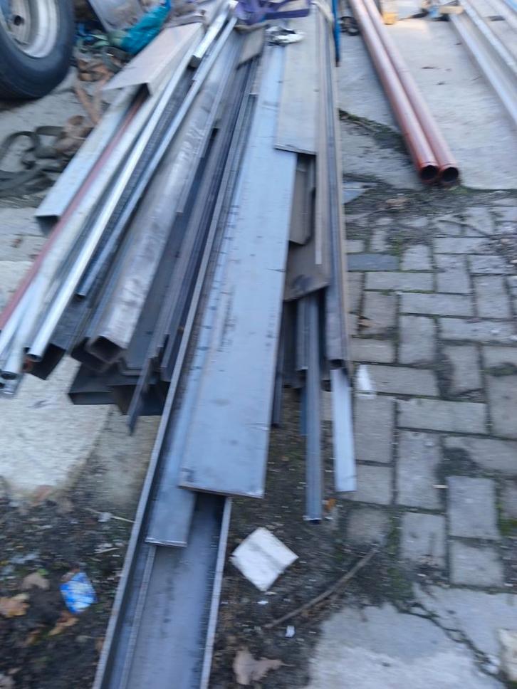 Stalen koker,buis,vierkant,strip,plat, Doe-het-zelf en Verbouw, Werkbanken, Nieuw, Ophalen