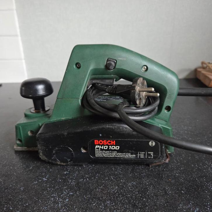 Bosch PHO100 Schaafmachine - 450W, Doe-het-zelf en Verbouw, Schaafmachines, Gebruikt, Elektrisch, Ophalen of Verzenden