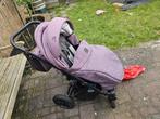 Camarello zeo kinderwagen paars, Kinderen en Baby's, Kinderwagens en Combinaties, Gebruikt, Verstelbare duwstang, Combiwagen, Ophalen