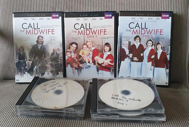 Call the Midwife Seizoen 1-5 DVD Boxset, Cd's en Dvd's, Dvd's | Tv en Series, Zo goed als nieuw, Drama, Boxset, Vanaf 12 jaar