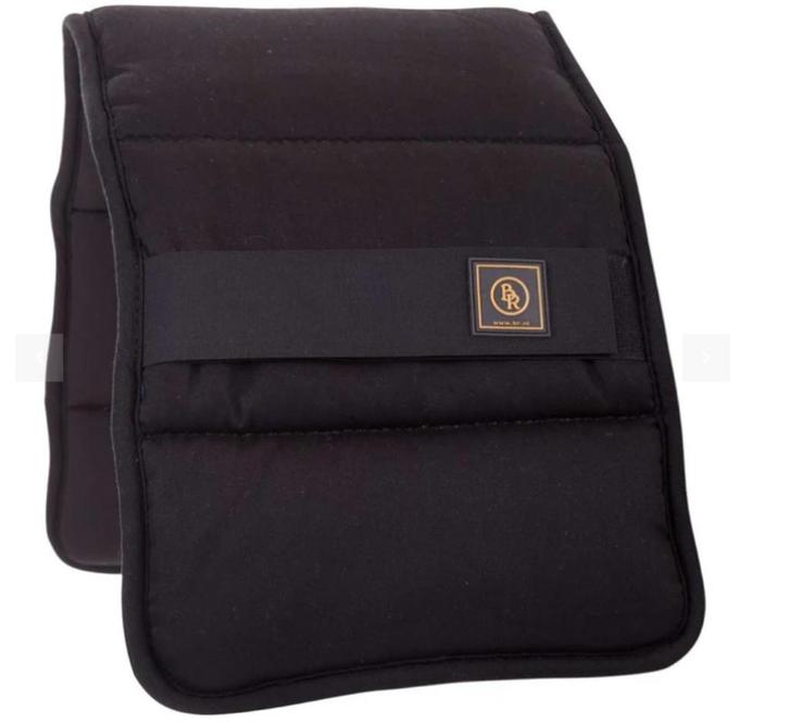 Gebruikte BR Longeerpad Katoen Zwart, maat pony, Dieren en Toebehoren, Paarden en Pony's | Dekens en Dekjes, Gebruikt, Dekje, Ophalen of Verzenden