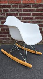 Kinder schommelstoel / kuipstoel wit, Huis en Inrichting, Stoelen, Ophalen, Gebruikt, Wit, Eén