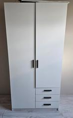 Kledingkast Sprint 2-deurs wit, Nieuw, 50 tot 75 cm, 200 cm of meer, Ophalen