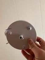 2x Ophangmechanisme voor zware lamp, Huis en Inrichting, Lampen | Lampenkappen, Ophalen, Wit, Rond, Nieuw