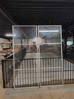Aluminium schuifdeuren met glas, 75 tot 150 cm, Ophalen of Verzenden, Schuifpui, Nieuw