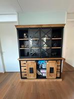 Mango hout buffet kast, Huis en Inrichting, Kasten | Buffetkasten, Ophalen, Zo goed als nieuw, 25 tot 50 cm, 150 tot 200 cm