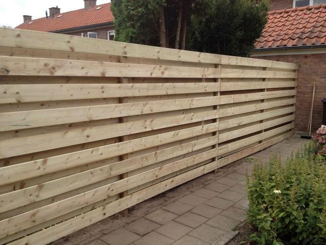 schuttingbouw pergola overkapping beton schutting straatwerk, Tuin en Terras, Schuttingen, Nieuw, Hout, 1 tot 2 meter, Minder dan 3 meter