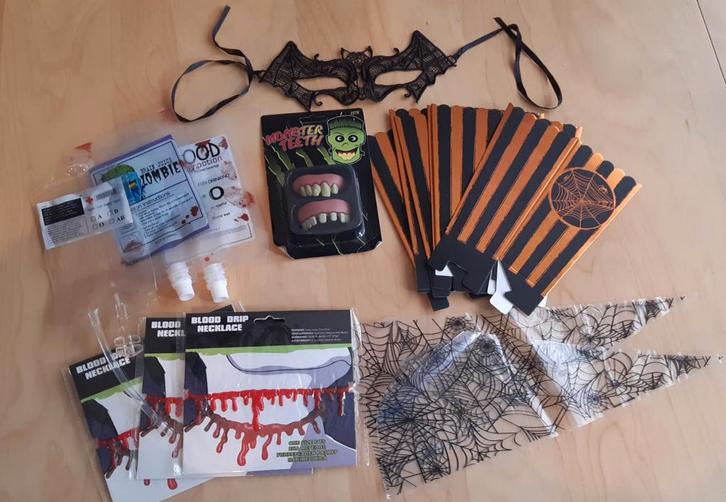 Halloween versieringen, Hobby en Vrije tijd, Feestartikelen, Nieuw, Halloween of Griezel, Ophalen of Verzenden
