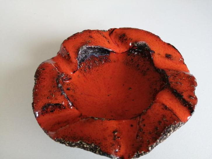vintage retro lava asbak jaren 1960 / 1970 mid century, Huis en Inrichting, Woonaccessoires | Overige, Gebruikt, Ophalen of Verzenden