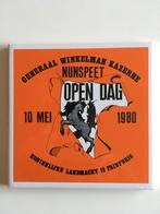 Tegeltje Gen Winkelman kazerne Nunspeet 12 painfbrig landm., Verzenden, Landmacht, Nederland, Embleem of Badge