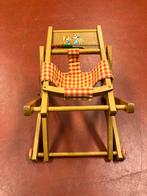 Antiek Houten Poppenstoeltje Inklapbaar, Ophalen of Verzenden