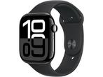 Apple Watch Series 10 GPS + Cellular 42mm Jet Black, Ophalen of Verzenden, Zo goed als nieuw, IOS