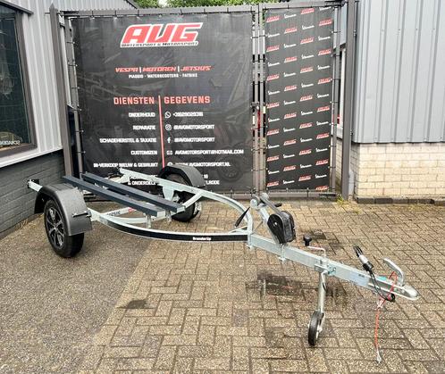 NIEUWSTAAT Brenderup jetski Trailer big WATERDICHTE LAMPEN!!, Watersport en Boten, Boottrailers, Zo goed als nieuw, Jetskitrailer