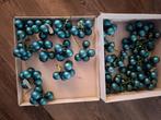 kerstballen blauw/groen, Ophalen of Verzenden, Nieuw