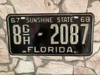 Florida nummerbord kentekenplaat, Verzamelen, Ophalen of Verzenden, Zo goed als nieuw, Auto's