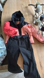Ski jas en broek maat 128, Ophalen, Zo goed als nieuw, Meisje