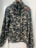 Superdry Jas - Camouflage - Maat M, Ophalen of Verzenden, Zo goed als nieuw, Maat 48/50 (M), Groen