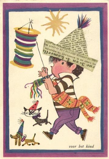 Voor het kind - jongetje toeter - Fiep Westendorp - 1962 beschikbaar voor biedingen