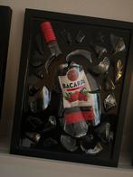 Schilderij van gebroken fles, Ophalen of Verzenden