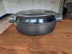 Pyrex braadpan (model 460) uit de Allugus Bräter lijn, Ophalen, Zo goed als nieuw, Koekenpan of Braadpan, Keramische plaat
