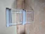 2 stapelbare opbergers curver, Huis en Inrichting, Keuken | Potten en Pannen, Ophalen of Verzenden, Zo goed als nieuw, Glas, Pot, Bus of Blik