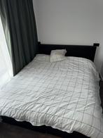 Boxspring te koop – 160x200 cm, Ophalen, Zwart, Tweepersoons, Zo goed als nieuw