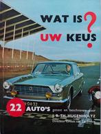 Wat is uw keus? 22 Auto's getest en beschreven (ca. 1965), Boeken, Auto's | Boeken, Gelezen, Algemeen, J.B. TH. Hugenholtz, Ophalen of Verzenden