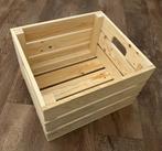 Houten kratje, Huis en Inrichting, Woonaccessoires | Kisten, Ophalen, Minder dan 50 cm, Minder dan 50 cm, Minder dan 50 cm