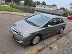 Honda Civic 1.3 Vtec Hybrid 4DR C-tr. 2008 Grijs, Auto's, Honda, 65 €/maand, Stof, Origineel Nederlands, Grijs