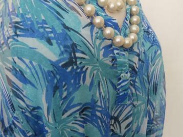 Lange zomerjurk met viscose onderjurk mt 44/46 beschikbaar voor biedingen