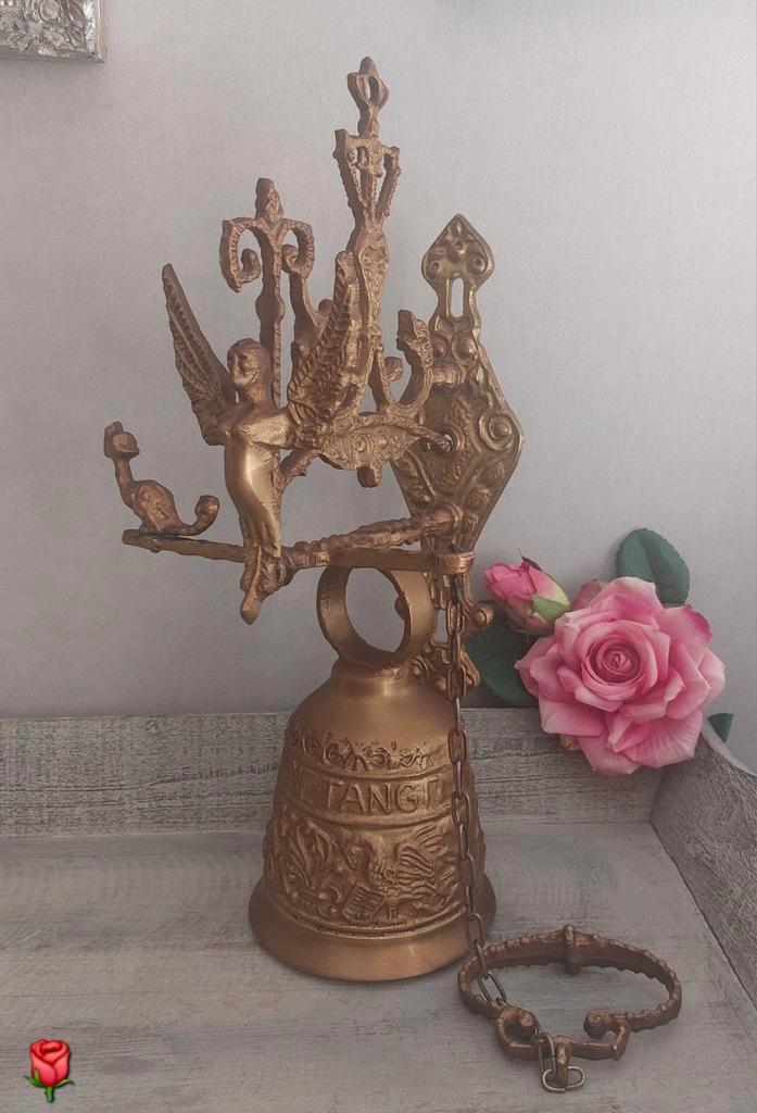 Kloosterbel Monastery wall bell, Antiek en Kunst, Antiek | Koper en Brons, Ophalen of Verzenden