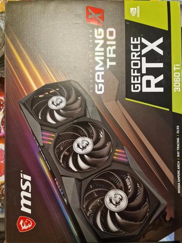 MSI GeForce  RTX 3060 ti  beschikbaar voor biedingen