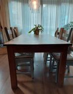 Teak houten tafel, Huis en Inrichting, Tafels | Eettafels, Ophalen, Gebruikt, Teakhout, 200 cm of meer