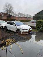Vw golf 1.5 etsi R line bj 2023 lichte zijschade, Ophalen, Zwart, Benzine