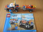 LEGO City 7737 Kustwacht 4WD Jeep en Jetski, Gebruikt, Ophalen of Verzenden, Lego