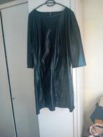 Nieuwe zwarte PU jurk maat 54, Kleding | Dames, Grote Maten, Nieuw, Ophalen of Verzenden, MS Mode, Jurk