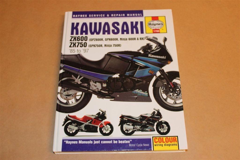 ≥ Werkplaatshandboek Kawasaki ZX600 & ZX750 [1985-1997