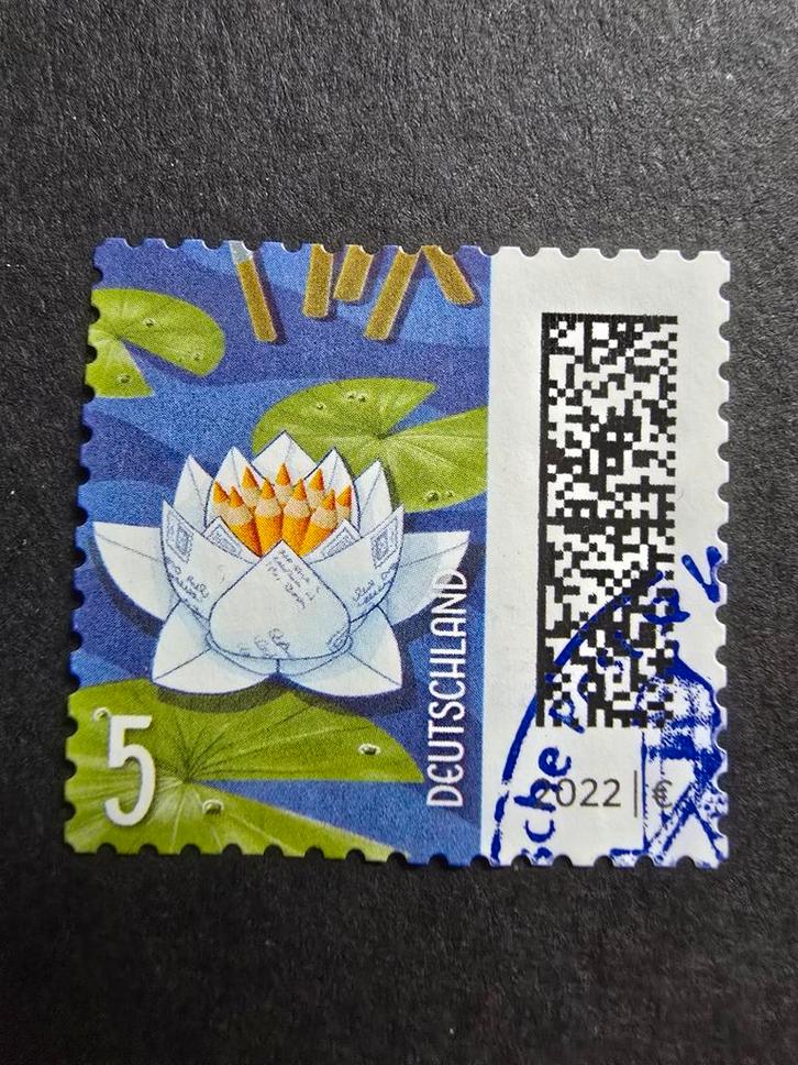 Michel 3651 2021 - Waterlelie, Postzegels en Munten, Postzegels | Nederland, Gestempeld, Na 1940, Ophalen of Verzenden