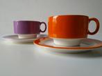 Pagnossin Italy 2 vintage kop en schotels, Ophalen of Verzenden