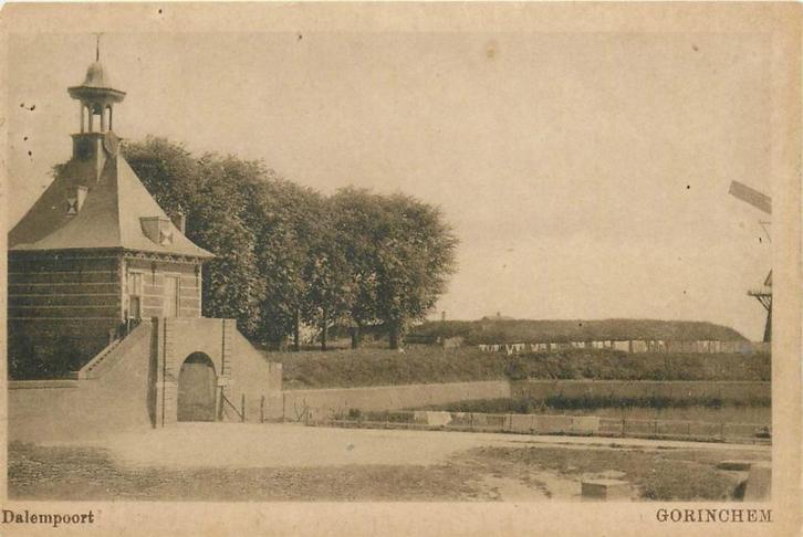 701091013 Gorinchem Dalempoort, Verzamelen, Ansichtkaarten | Nederland, Zuid-Holland, Voor 1920, Verzenden