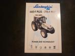 Tractor folder Lamborghini 660-F PLUS 775-F PLUS, Ophalen of Verzenden, Zo goed als nieuw