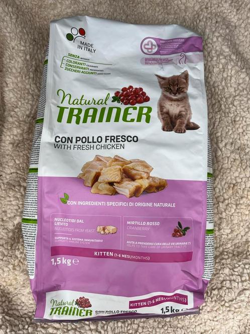 Trainer kittenvoer 1,5kg, Dieren en Toebehoren, Dierenvoeding, Kat, Ophalen of Verzenden