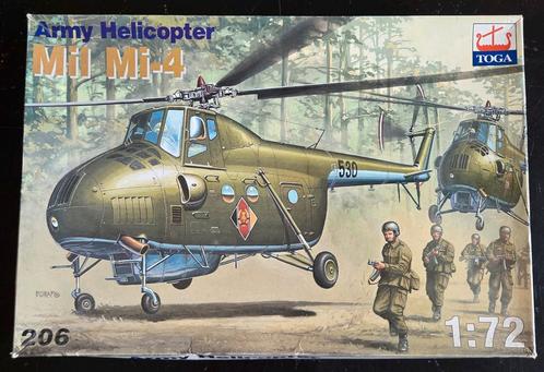 TOGA  Army Helicopter Mil Mi-4 1:72, Hobby en Vrije tijd, Modelbouw | Vliegtuigen en Helikopters, Zo goed als nieuw, Helikopter