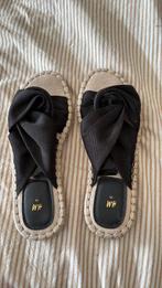 H&M sandaaltjes maat 39, Zwart, Zo goed als nieuw, Sandalen of Muiltjes, Ophalen of Verzenden