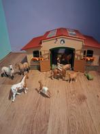 Schleich Manege met Paarden en Veulens, Ophalen of Verzenden, Zo goed als nieuw